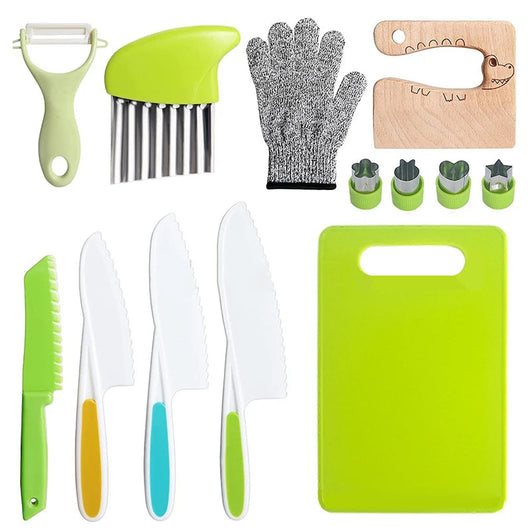 Kids Cooking Set & Montessori Kitchen Tools (13/17pcs) 13PCS 2