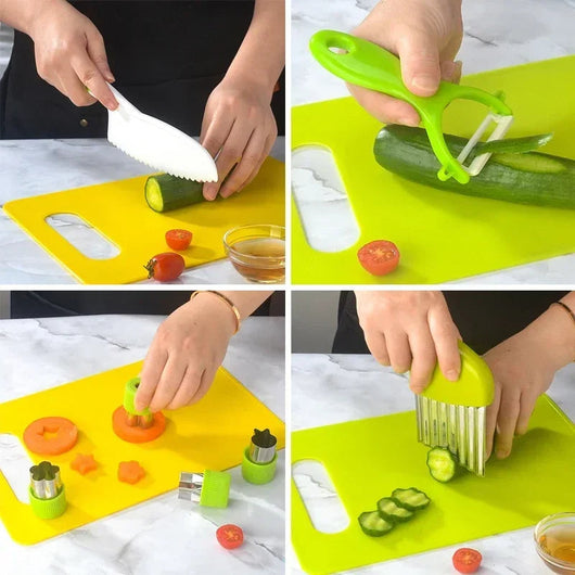 Kids Cooking Set & Montessori Kitchen Tools (13/17pcs)