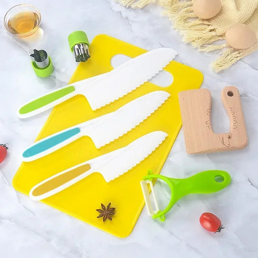 Kids Cooking Set & Montessori Kitchen Tools (13/17pcs)
