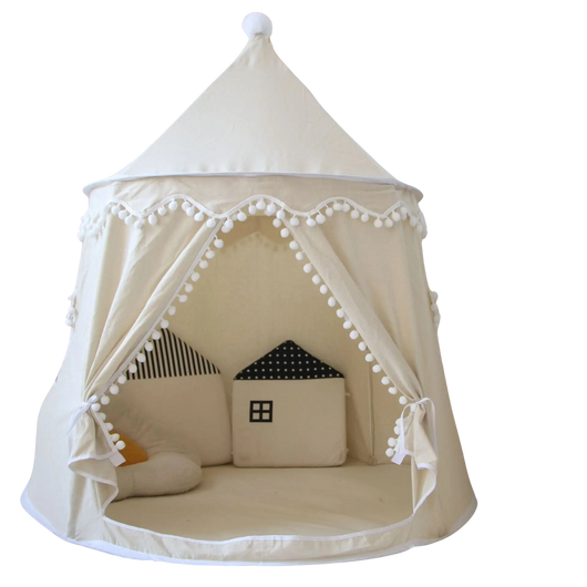 Kids Teepee Tent Beige