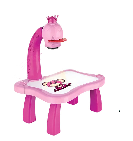 LED Projector Drawing Board Pink Monkey