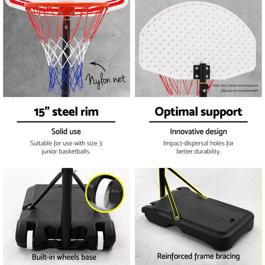 Everfit 2.1M Basketball Hoop Stand System