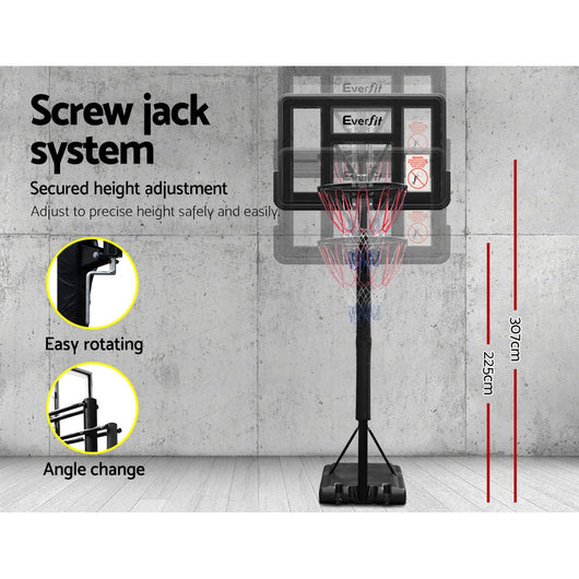 Everfit 3.05M Adjustable Basketball Hoop