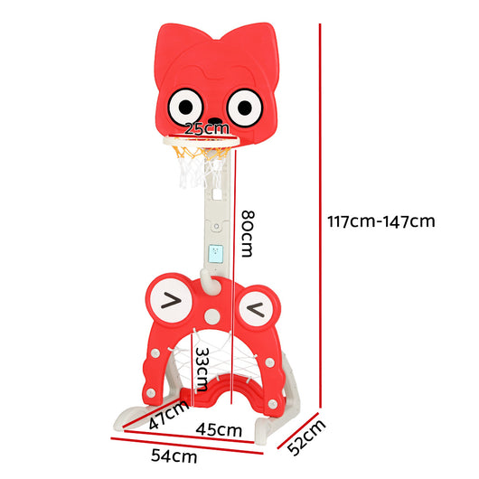 6 in 1 Basketball Hoop Stand