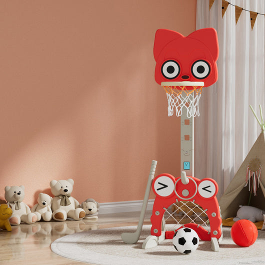 6 in 1 Basketball Hoop Stand