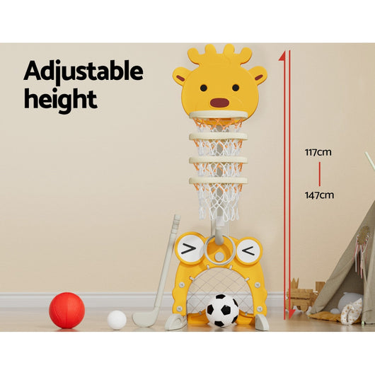 6 in 1 Basketball Hoop Stand