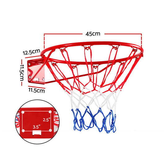 Everfit 45CM Basketball Ring with Net