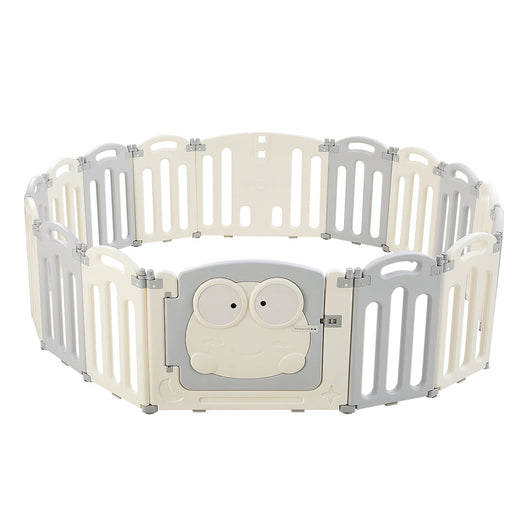 Baby Playpen 16 Panels Foldable Centre