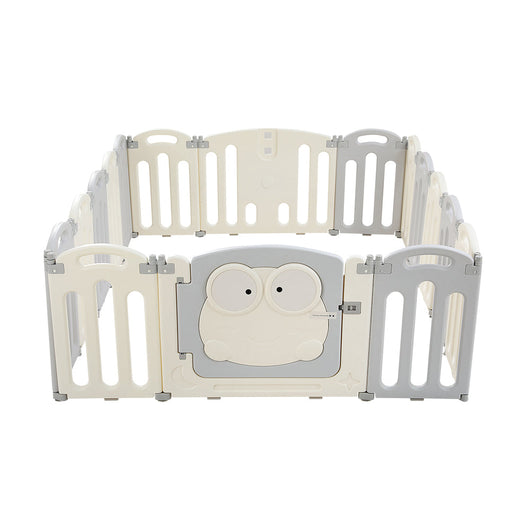 Baby Playpen 16 Panels Foldable Centre