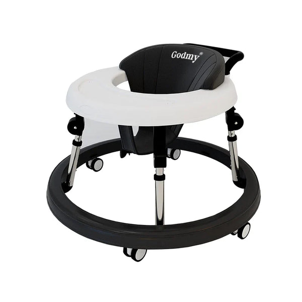 Foldable Anti-Rolling Baby Walker (0–18 Months)