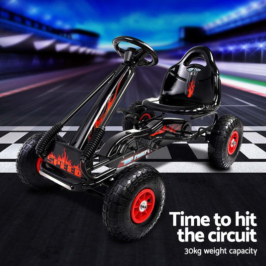 Kids Pedal Go Kart Ride-On Racing Car