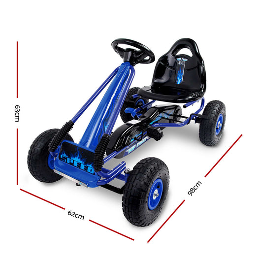 Kids Pedal Go Kart Ride-On Racing Car