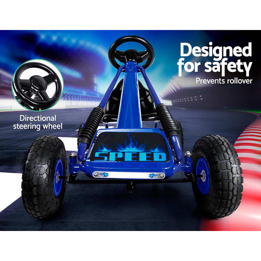 Kids Pedal Go Kart Ride-On Racing Car