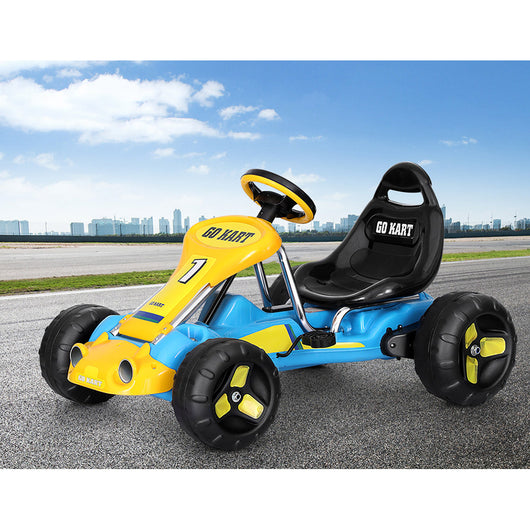 Rigo Kids Pedal Go Kart Racing Car