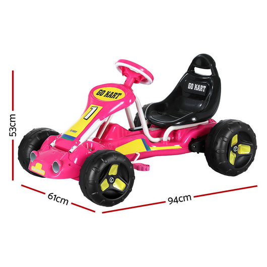 Rigo Kids Pedal Go Kart Racing Car