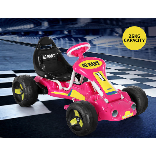 Rigo Kids Pedal Go Kart Racing Car