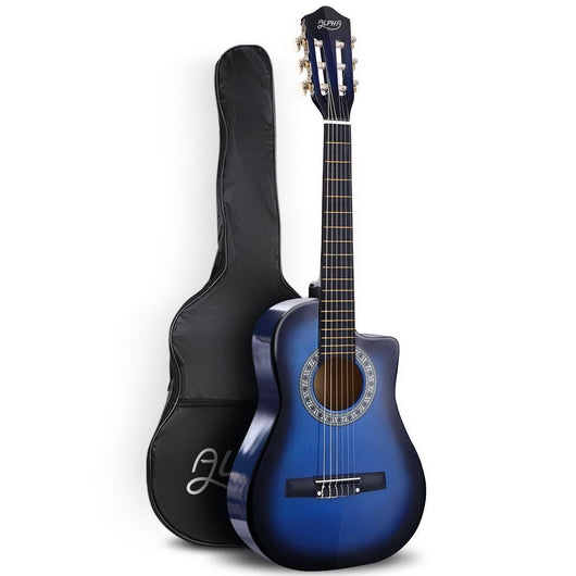 Classical Alpha Guitar Beginner Blue