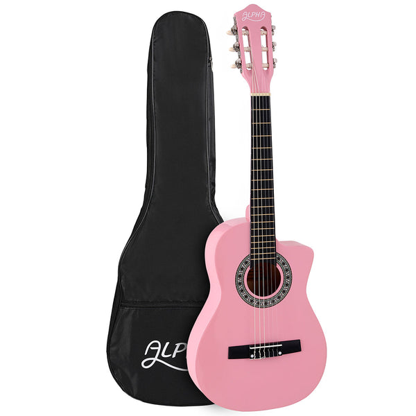 Classical Alpha Guitar Beginner Pink