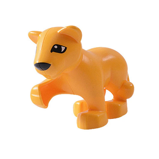 Montessori Zoo Animal Building Blocks Lion Cub