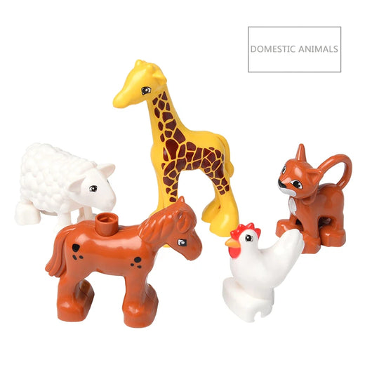 Montessori Zoo Animal Building Blocks