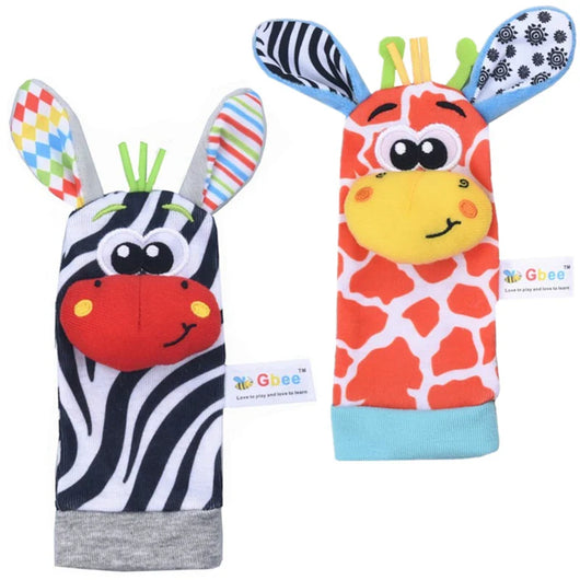 Baby Wrist Rattle Set