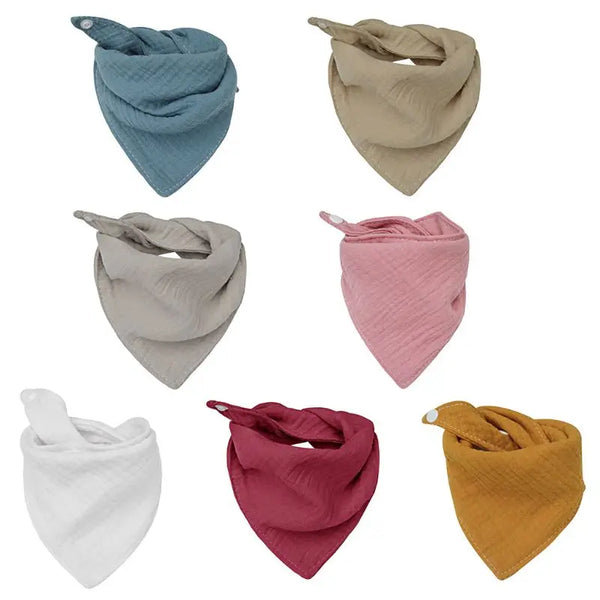 Baby Scarf Triangle Organic Cotton