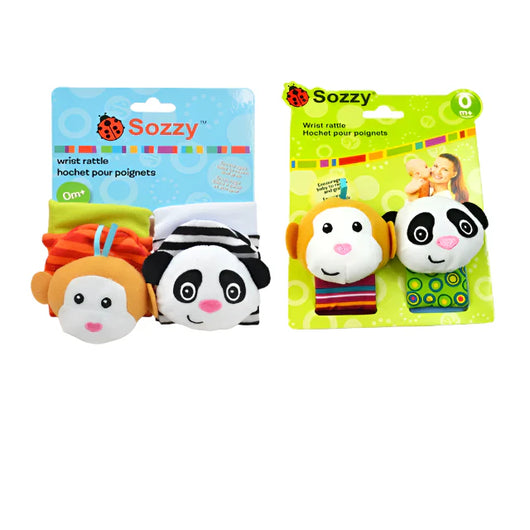 Baby Wrist Rattle Set Panda