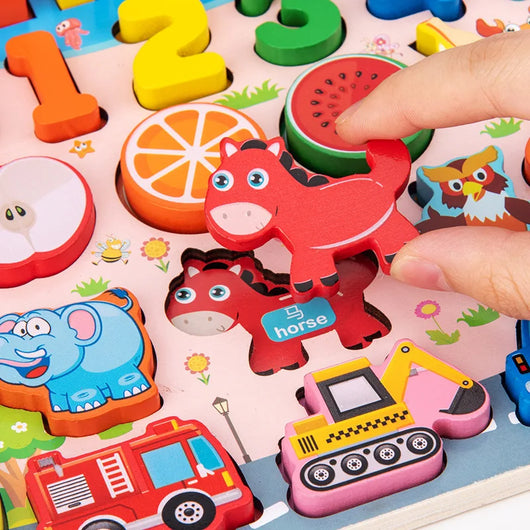 Wooden Educational Puzzle Toy