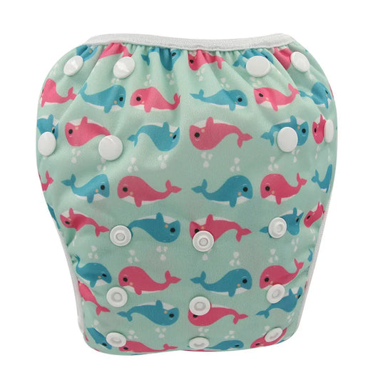 Baby Swim Diaper Waterproof Whale YK50
