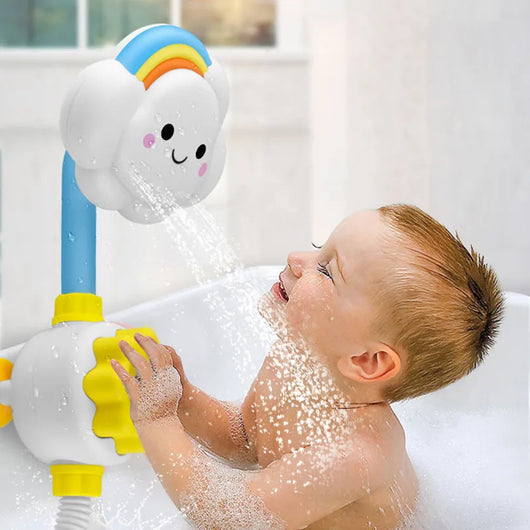 Baby Bath Cloud Water Spray Toy