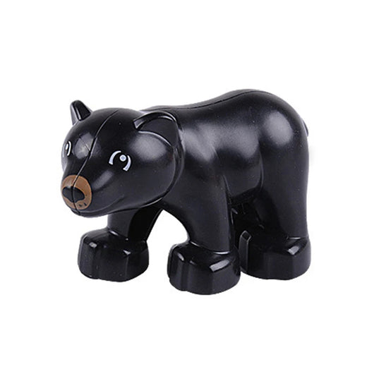 Montessori Zoo Animal Building Blocks Little Black Bear
