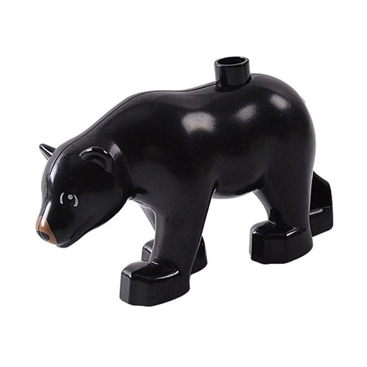 Montessori Zoo Animal Building Blocks Big black Bear