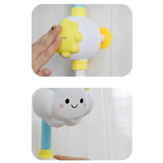 Baby Bath Cloud Water Spray Toy