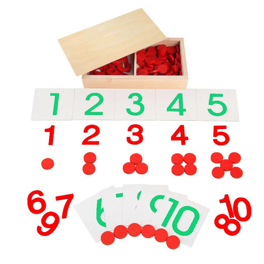 Montessori Wooden Math Learning Set