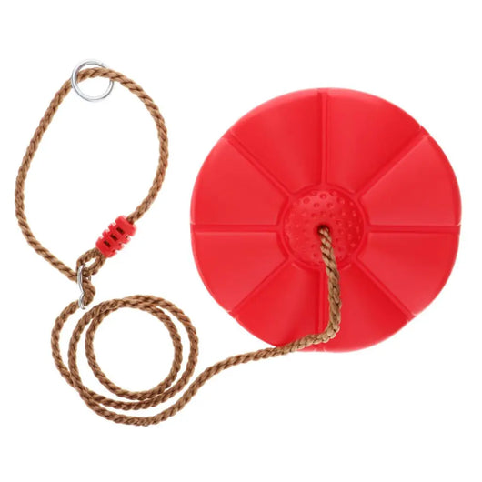 Climbing Rope Swing Seat Red