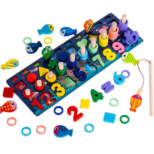 Wooden Educational Puzzle Toy 400 Dark Little