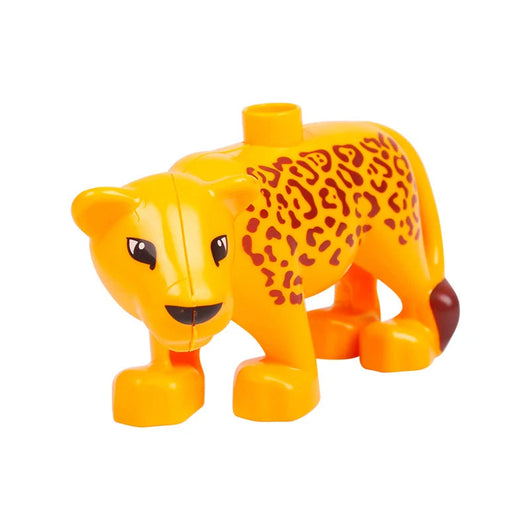 Montessori Zoo Animal Building Blocks Leopard