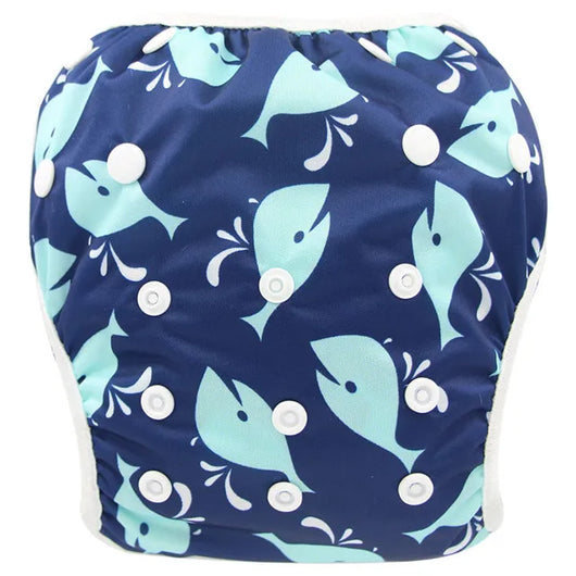 Baby Swim Diaper Waterproof Whale W YK69