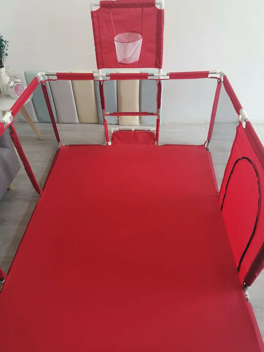 Basketball Hoop and Soccer Goal Playpen