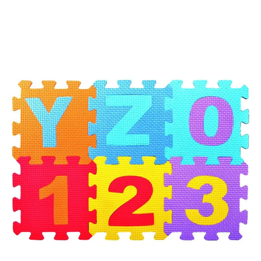 Puzzle Mat Numbers and Letters