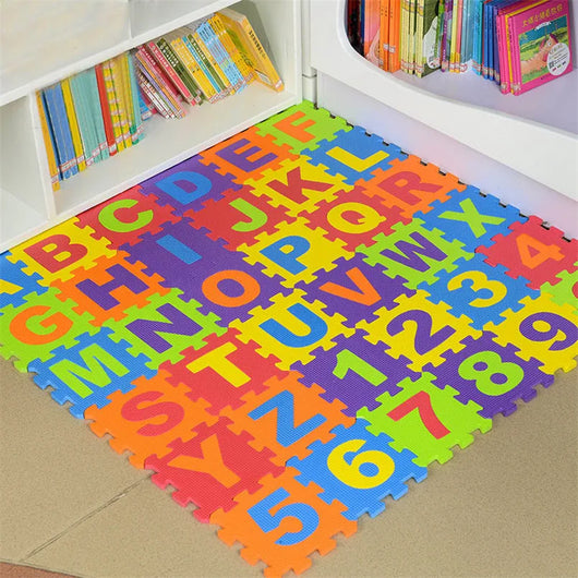 Puzzle Mat Numbers and Letters