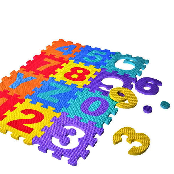 Puzzle Mat Numbers and Letters