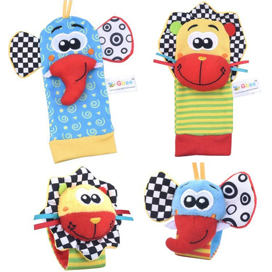 Baby Wrist Rattle Set