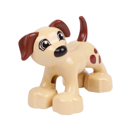 Montessori Zoo Animal Building Blocks Big Brown Dog