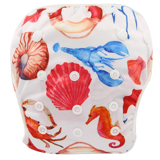 Baby Swim Diaper Waterproof Seahorse YK78