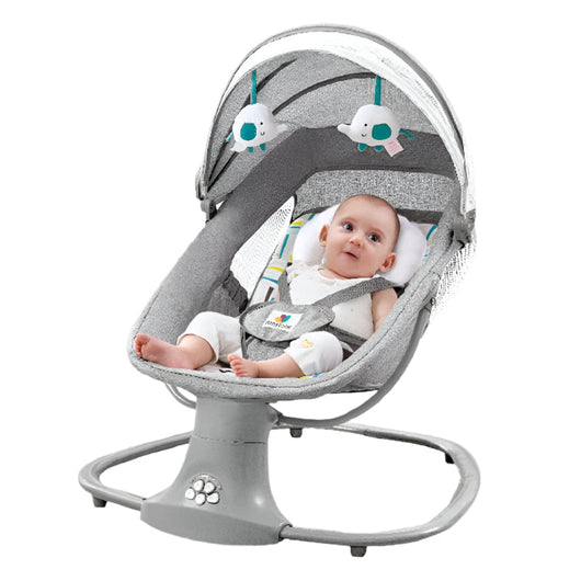 Baby Electric Rocking Chair Grey