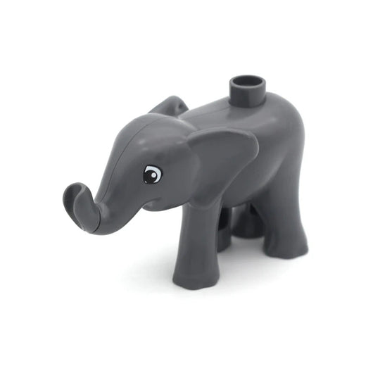 Montessori Zoo Animal Building Blocks Elephant Cub