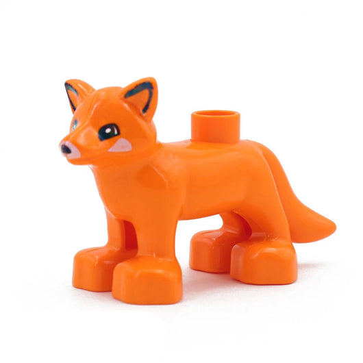 Montessori Zoo Animal Building Blocks Fox