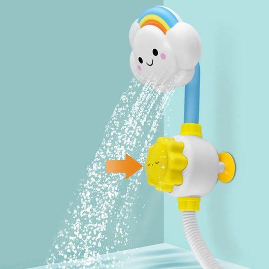 Baby Bath Cloud Water Spray Toy