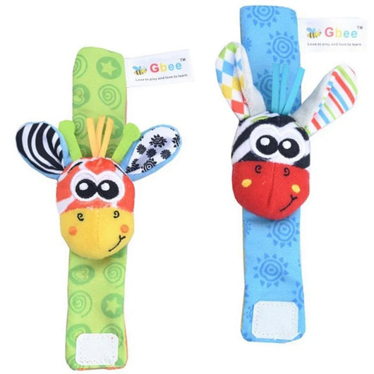 Baby Wrist Rattle Set
